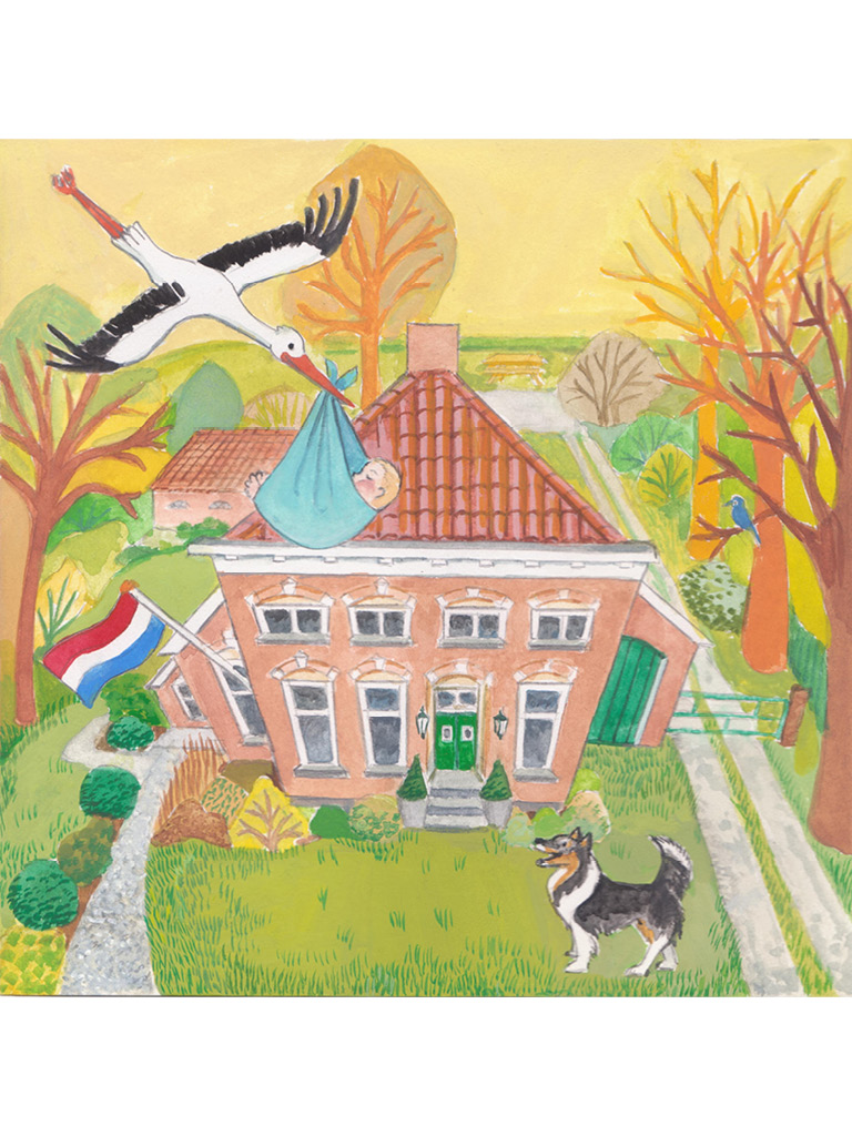 Geboortekaart Floris